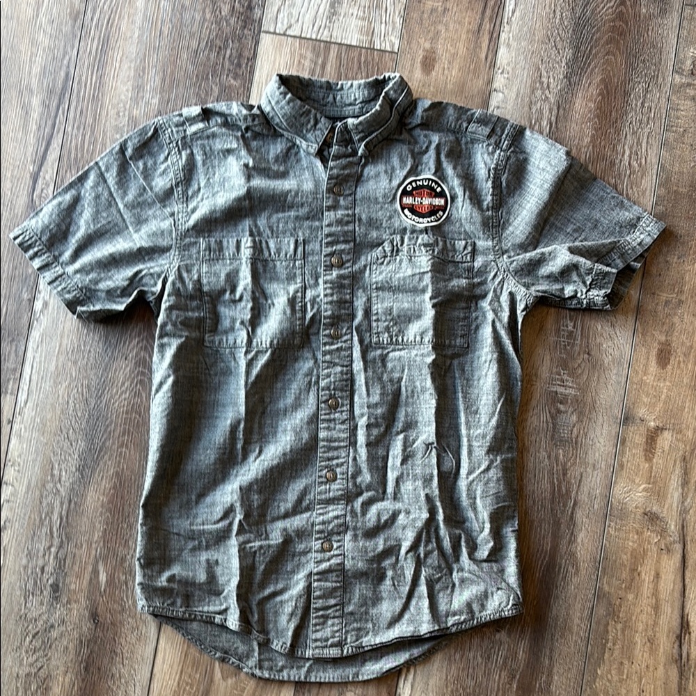 Genuine Harley Davidson Button Up Shirt